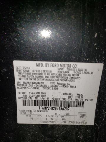Photo 10 from auction – 2014 FORD TAURUS LIM with VIN 1FAHP2F82EG186202