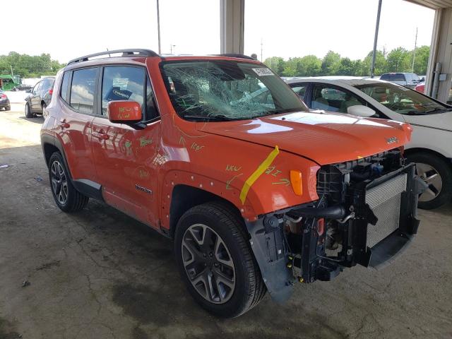 JEEP RENEGADE L 2017 with VIN ZACCJBBB9HPG57762 - Photo from auction