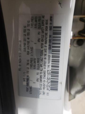 Photo 10 from auction – 2011 MAZDA MAZDA2 with VIN JM1DE1HZ1B0118976