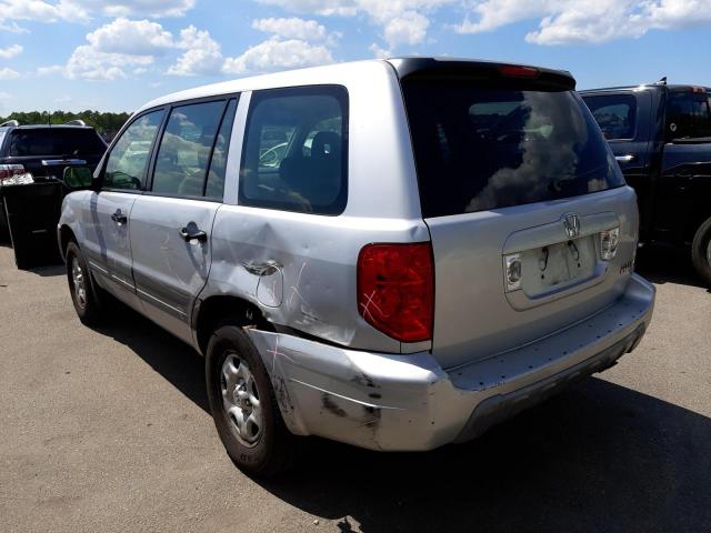 Photo 3 from auction – 2004 HONDA PILOT LX with VIN 2HKYF18124H525929