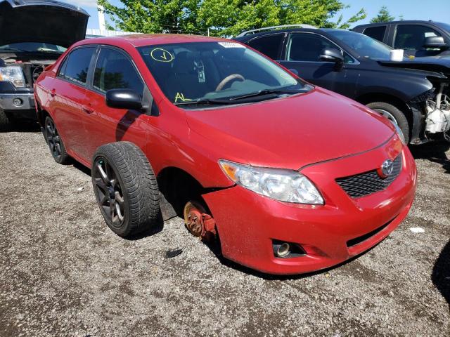 TOYOTA COROLLA BA 2009 with VIN 2T1BU40E89C142065 - Photo from auction
