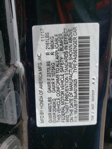 Photo 10 from auction – 2018 ACURA TLX TECH with VIN 19UUB1F59JA010625