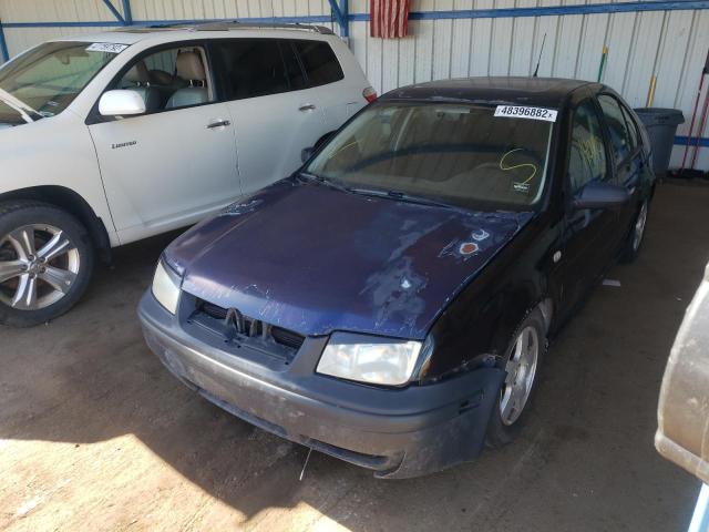 Photo 2 from auction – 2000 VOLKSWAGEN JETTA GLS with VIN 3VWSA29M1YM129054