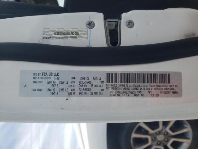 Photo 10 from auction – 2016 JEEP COMPASS with VIN 1C4NJDEB4GD783055