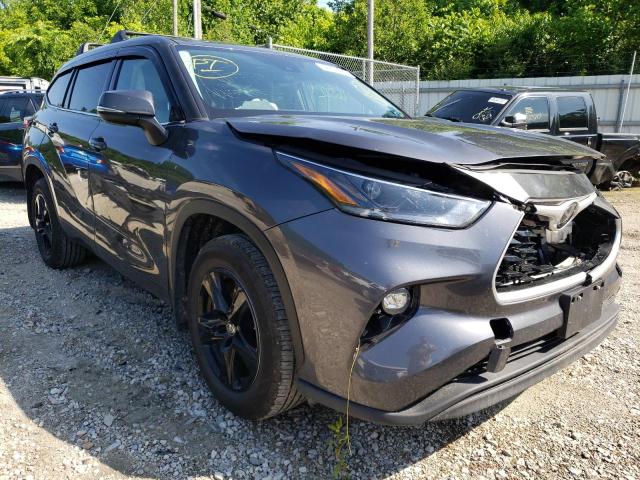 TOYOTA HIGHLANDER 2021 with VIN 5TDCZRBH8MS096814 - Photo from auction