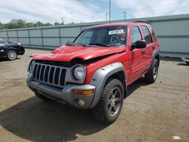 Photo 2 from auction – 2003 JEEP LIBERTY SP with VIN 1J4GL48K33W692284