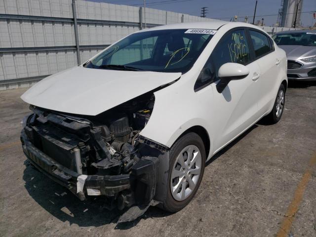 Photo 2 from auction – 2013 KIA RIO LX with VIN KNADM4A33D6256400