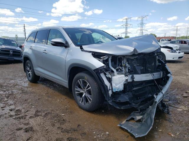 TOYOTA HIGHLANDER 2017 with VIN 5TDBZRFH2HS475769 - Photo from auction