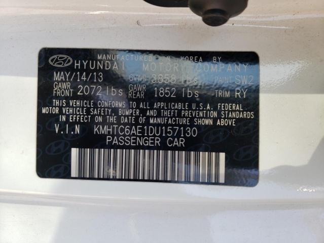 Photo 10 from auction – 2013 HYUNDAI VELOSTER T with VIN KMHTC6AE1DU157130
