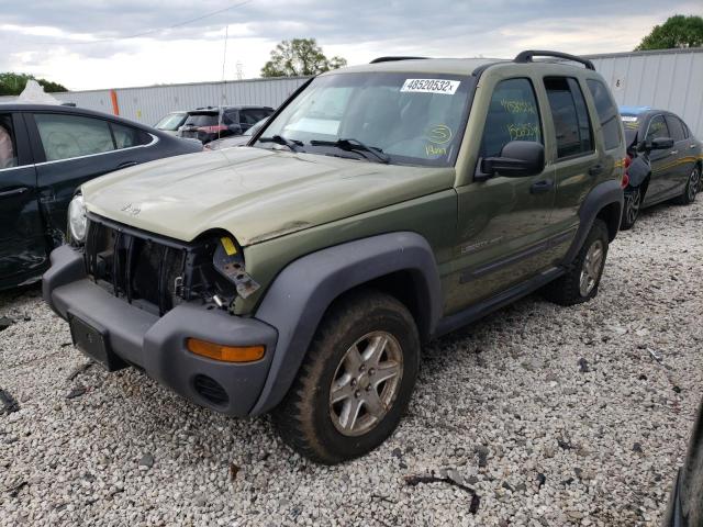 Photo 2 from auction – 2003 JEEP LIBERTY SP with VIN 1J4GL48K53W723986