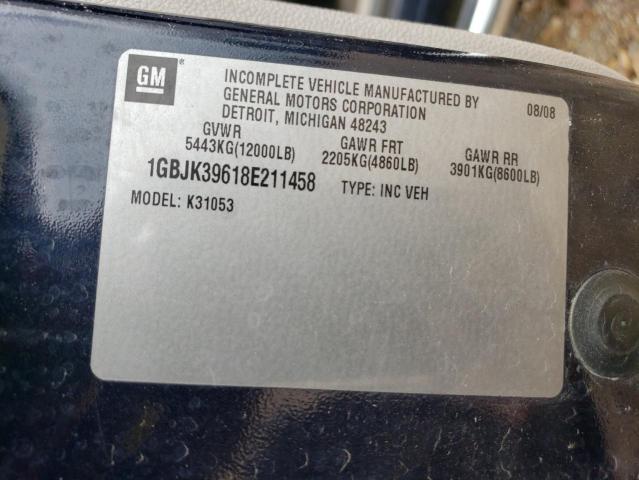 Photo 10 from auction – 2008 CHEVROLET SILVERADO with VIN 1GBJK39618E211458