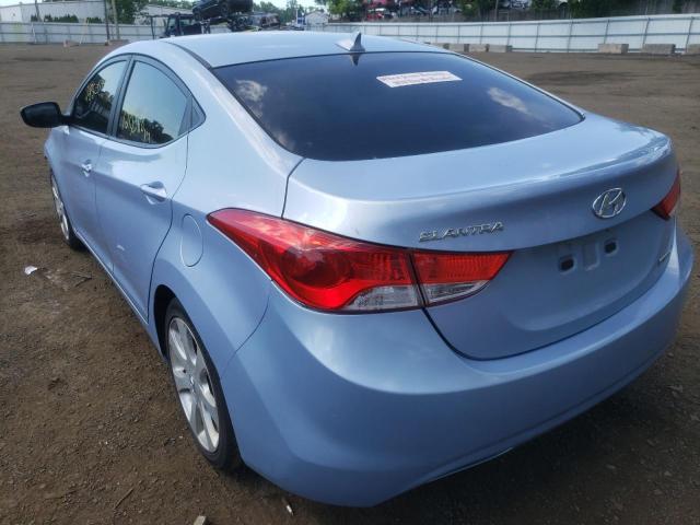 Photo 3 from auction – 2012 HYUNDAI ELANTRA with VIN KMHDH4AE4CU491371