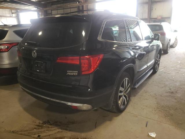 Photo 4 from auction – 2017 HONDA PILOT TOUR with VIN 5FNYF6H97HB064279