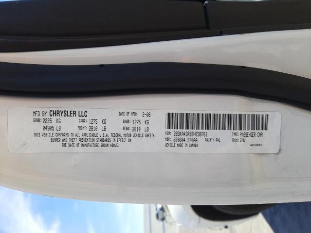 Photo 10 from auction – 2008 DODGE CHARGER with VIN 2B3KA43R88H238761