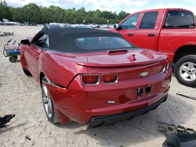 Photo 3 from auction – 2013 CHEVROLET CAMARO LT with VIN 2G1FB3D32D9157494