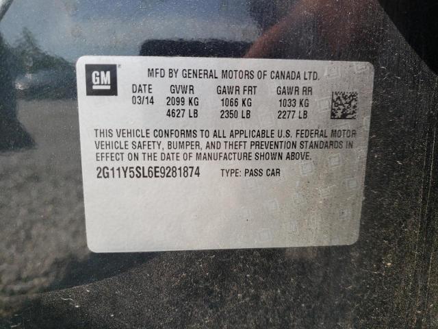 Photo 10 from auction – 2014 CHEVROLET IMPALA LS with VIN 2G11Y5SL6E9281874