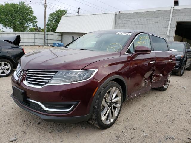 Photo 2 from auction – 2017 LINCOLN MKX RESERV with VIN 2LMPJ8LP6HBL19268