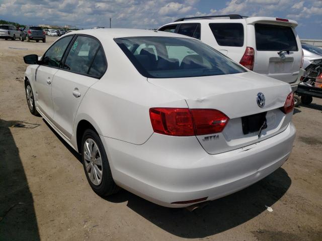 Photo 3 from auction – 2012 VOLKSWAGEN JETTA BASE with VIN 3VW1K7AJ3CM471993