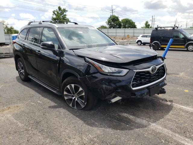 TOYOTA HIGHLANDER 2020 with VIN 5TDHZRBH2LS025080 - Photo from auction