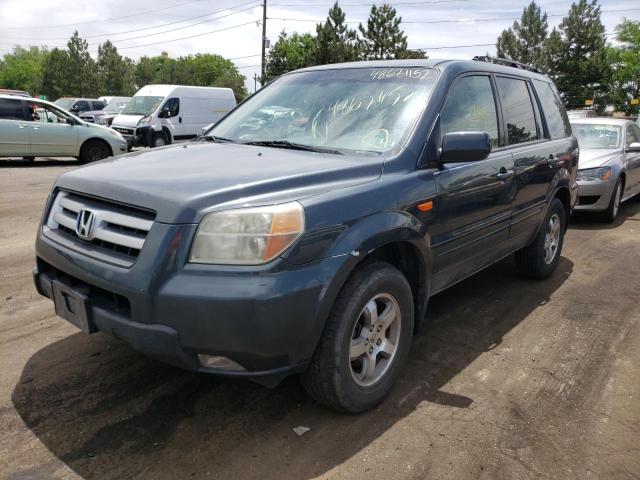 Photo 2 from auction – 2006 HONDA PILOT EX with VIN 2HKYF186X6H549345