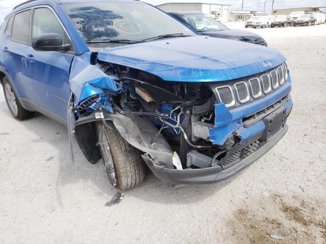 Photo 9 from auction – 2022 JEEP COMPASS LA with VIN 3C4NJCBB3NT119299