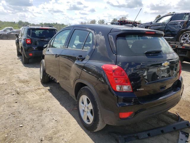 Photo 3 from auction – 2020 CHEVROLET TRAX LS with VIN 3GNCJKSB9LL322638