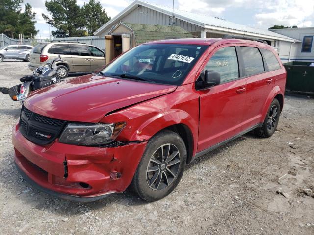 Photo 2 from auction – 2018 DODGE JOURNEY SE with VIN 3C4PDCAB4JT353043