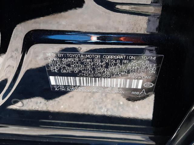 Photo 10 from auction – 2015 LEXUS IS 250 with VIN JTHCF1D28F5021413