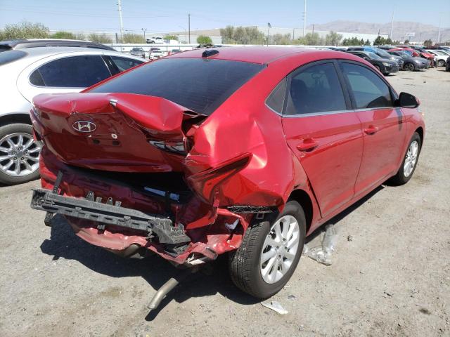 Photo 4 from auction – 2021 HYUNDAI ACCENT SE with VIN 3KPC24A62ME136919