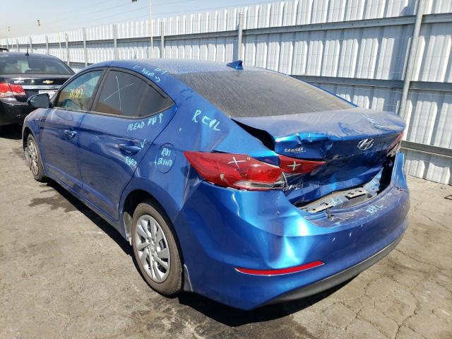 Photo 3 from auction – 2017 HYUNDAI ELANTRA SE with VIN KMHD74LF2HU357751