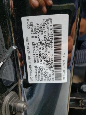 Photo 10 from auction – 2019 ACURA TLX with VIN 19UUB1F32KA000759