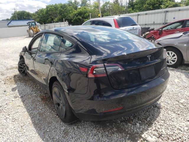 Photo 3 from auction – 2022 TESLA MODEL 3 with VIN 5YJ3E1EB1NF107257