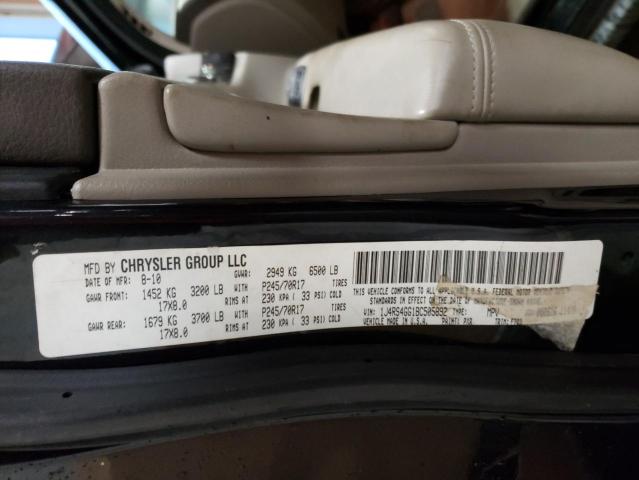 Photo 10 from auction – 2011 JEEP GRAND CHER with VIN 1J4RS4GG1BC505892