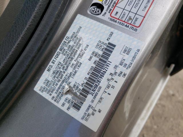 Photo 10 from auction – 2008 LINCOLN MKZ with VIN 3LNHM28T98R621911