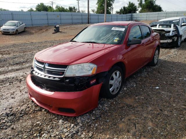 Photo 2 from auction – 2014 DODGE AVENGER SE with VIN 1C3CDZAB3EN219751