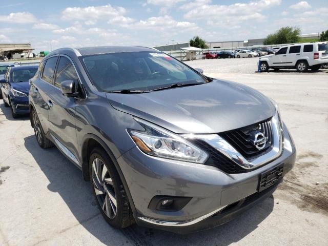 NISSAN MURANO S 2016 with VIN 5N1AZ2MH6GN144487 - Photo from auction