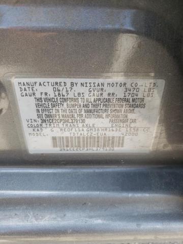 Photo 10 from auction – 2017 NISSAN VERSA NOTE with VIN 3N1CE2CP3HL379130