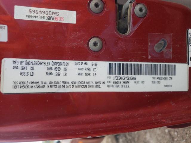 Photo 10 from auction – 2000 PLYMOUTH NEON BASE with VIN 1P3ES46C0YD635068