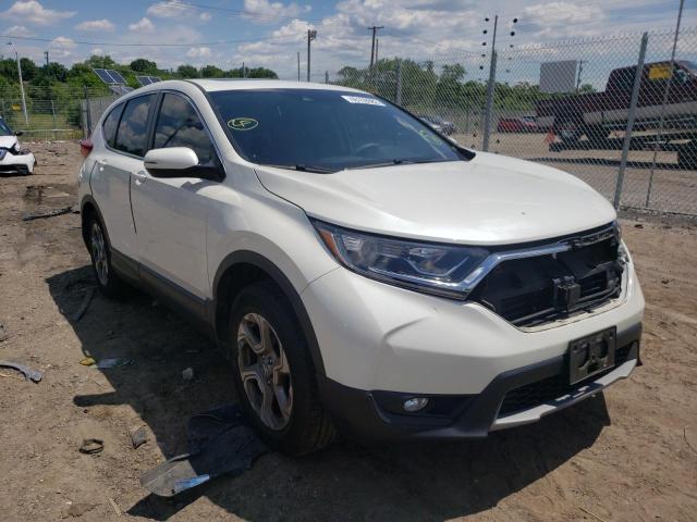 HONDA CR-V EX 2018 with VIN 2HKRW2H55JH696747 - Photo from auction