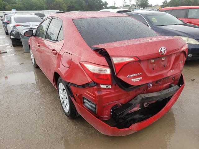 Photo 3 from auction – 2018 TOYOTA COROLLA L with VIN 5YFBURHE3JP760495