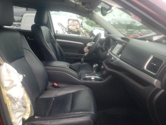 Photo 5 from auction – 2015 TOYOTA HIGHLANDER with VIN 5TDJKRFH3FS075572