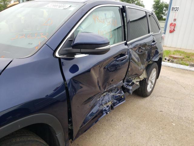 Photo 9 from auction – 2016 TOYOTA HIGHLANDER with VIN 5TDBKRFHXGS326352