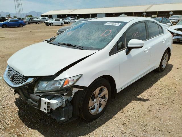 Photo 2 from auction – 2014 HONDA CIVIC LX with VIN 19XFB2F53EE025492