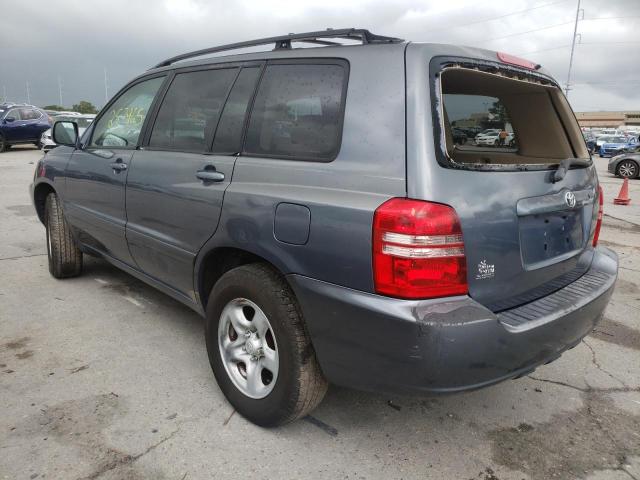Photo 3 from auction – 2002 TOYOTA HIGHLANDER with VIN JTEGD21A520033533