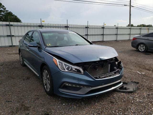 HYUNDAI SONATA SPO 2017 with VIN 5NPE34AF4HH450045 - Photo from auction