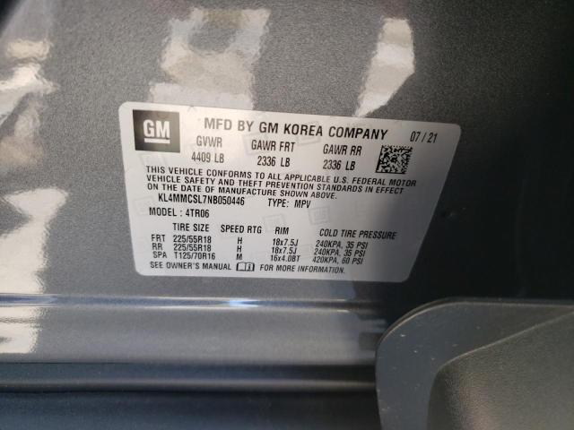 Photo 10 from auction – 2022 BUICK ENCORE GX with VIN KL4MMCSL7NB050446