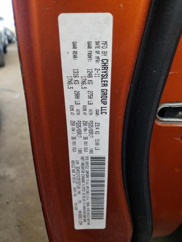 Photo 10 from auction – 2011 DODGE JOURNEY MA with VIN 3D4PG1FG7BT527109