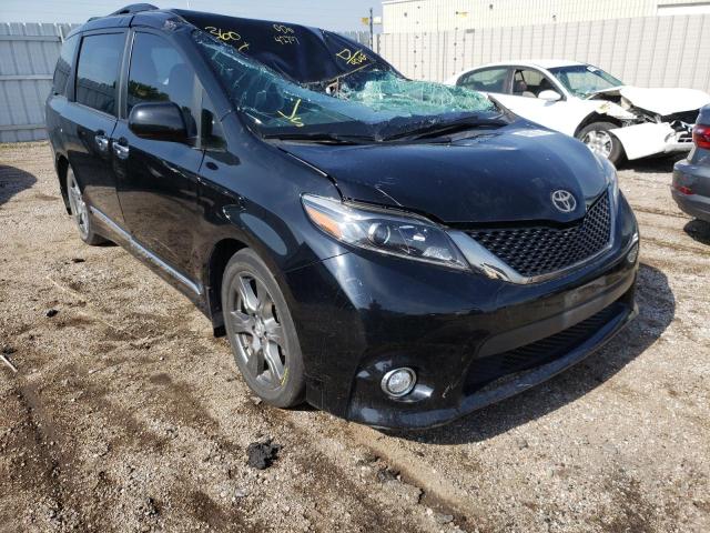 Photo 1 from auction – 2017 TOYOTA SIENNA SE with VIN 5TDXZ3DCXHS794282