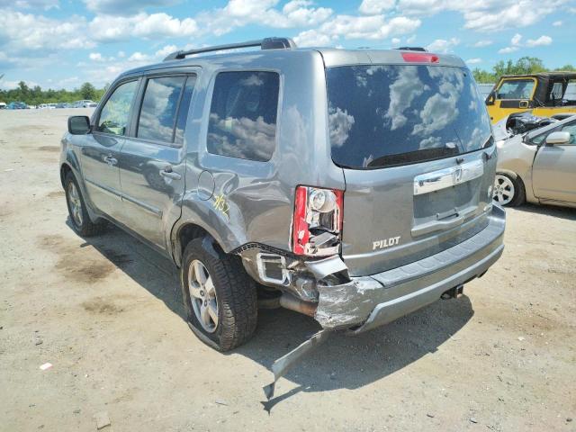Photo 3 from auction – 2009 HONDA PILOT EX with VIN 5FNYF484X9B008721