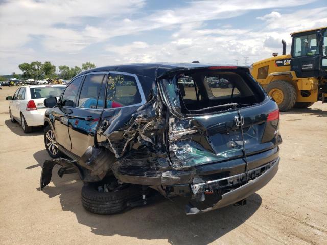 Photo 3 from auction – 2016 HONDA PILOT EXL with VIN 5FNYF6H51GB070378